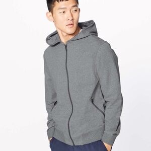 Lululemon Cross Cut Hoodie - Heathered Medium Grey - Small